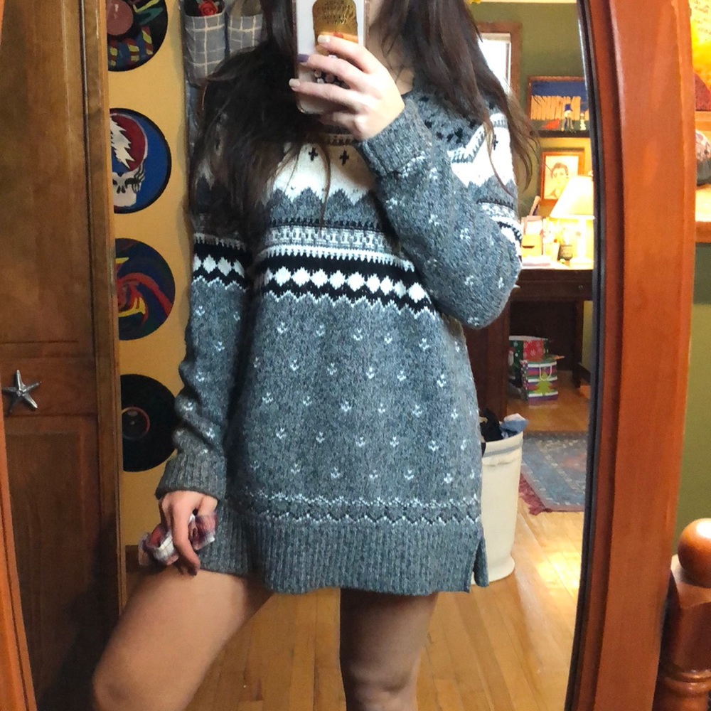 American Eagle Outfitters Fair Isle Sweater